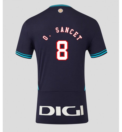 Athletic Bilbao Oihan Sancet #8 Venkovní Dres 2025-26 Krátký Rukáv Athletic Bilbao Oihan Sancet #8 Venkovní Dres 2025-26 Krátký Rukáv